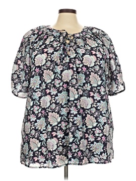 Lane Bryant Short Sleeve Blouse