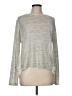 Generation Love 100% Linen Gray Long Sleeve Top Size M - photo 1