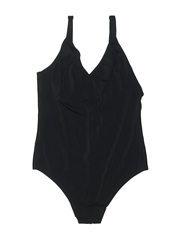 Pre-owned True Bodysuit In Black