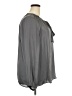 Torrid 100% Polyester Gray Long Sleeve Blouse Size 3X Plus (3) - photo 4