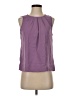 Shein 100% Polyester Purple Sleeveless Blouse Size 4 - photo 1