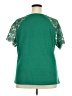 Always Indigo Green Short Sleeve Top Size 3X - photo 2