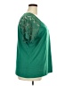 Always Indigo Green Short Sleeve Top Size 3X - photo 4