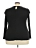 Time and Tru Black Long Sleeve Blouse Size 22 - photo 2