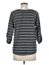 Adrienne Vittadini Gray 3/4 Sleeve Blouse Size M - photo 2