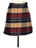 Lulus 100% Polyester Plaid Brown Casual Skirt Size XS - photo 1