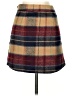 Lulus 100% Polyester Plaid Brown Casual Skirt Size XS - photo 2
