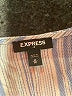 Express Outlet 100% Rayon Blue Short Sleeve Blouse Size M - photo 7