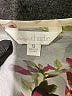 Charming Charlie 100% Polyester Floral Ivory Sleeveless Blouse Size S - photo 7