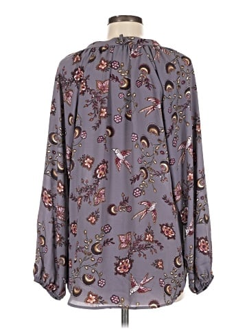 Soho JEANS NEW YORK & COMPANY Long Sleeve Blouse (view 2)