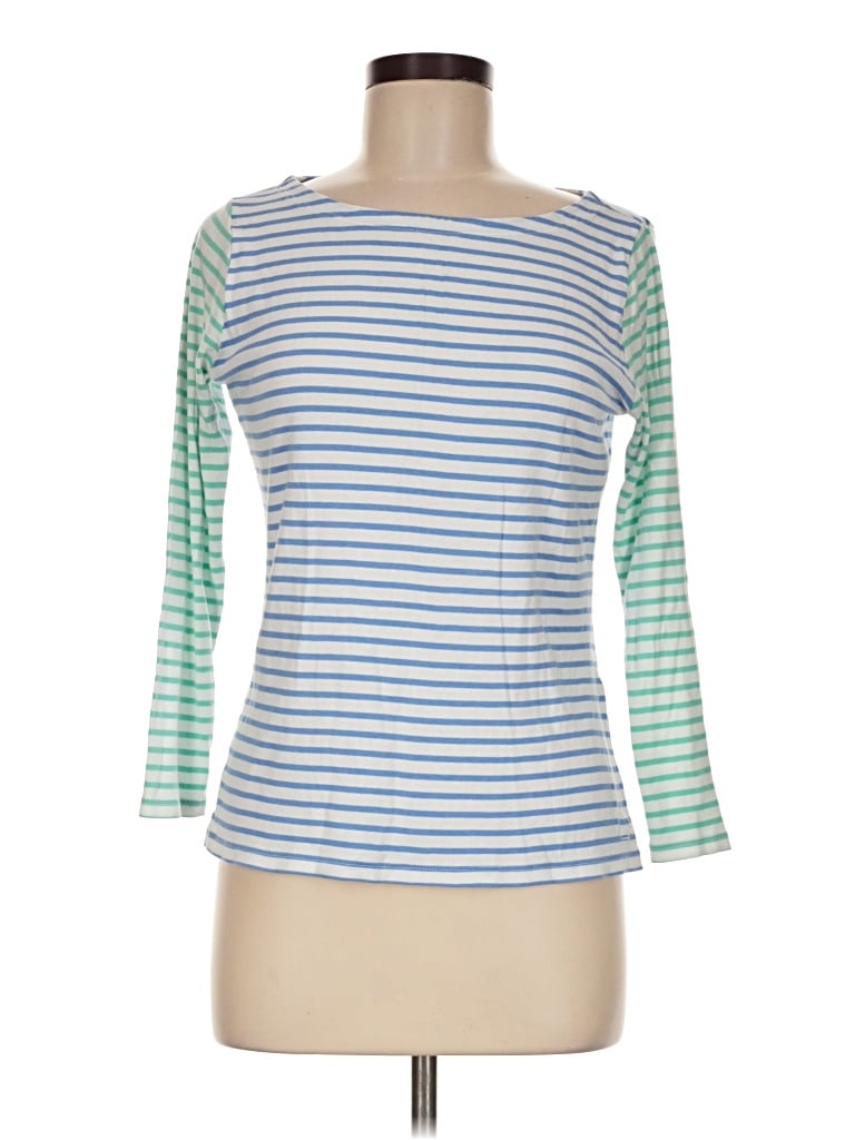 Pre-owned Vineyard Vines 3/4 Sleeve T-shirt In Blue