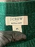 J.Crew Factory Store Green Pullover Sweater Size M - photo 7