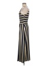 Caution to the Wind Stripes Gold Casual Dress Size M - photo 5