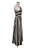 Caution to the Wind Stripes Gold Casual Dress Size M - photo 4