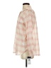 Chaps Plaid Pink Long Sleeve Blouse Size S - photo 5