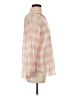 Chaps Plaid Pink Long Sleeve Blouse Size S - photo 4