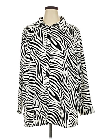 Susan Graver Long Sleeve Blouse (view 1)