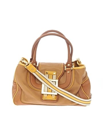 Tory Burch Leather Satchel (view 1)