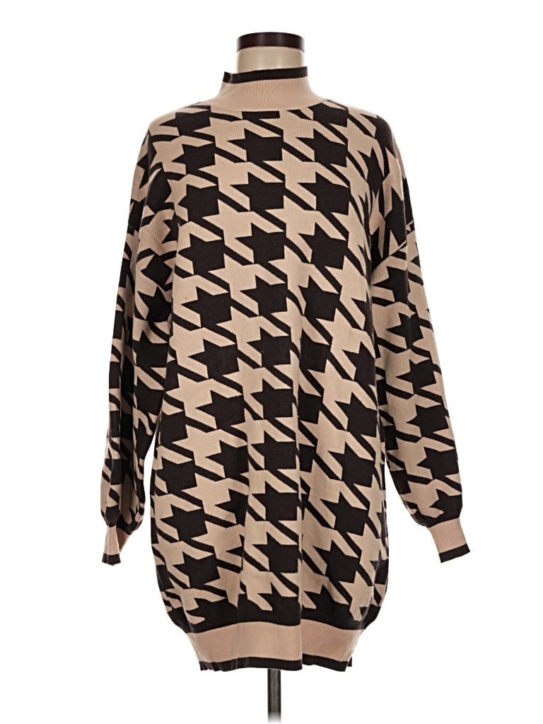 Pre-owned Assorted Brands Pullover Sweater In Brown
