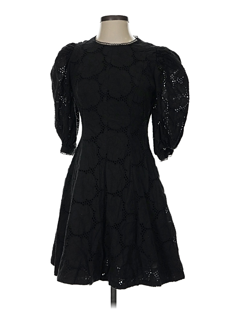 Pre-owned Rachel Parcell Cocktail Dress In Black