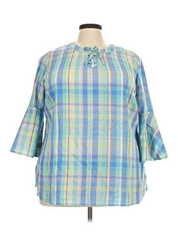 Isaac Mizrahi LIVE! 3/4 Sleeve Blouse (view 1)