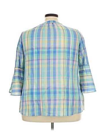 Isaac Mizrahi LIVE! 3/4 Sleeve Blouse (view 2)