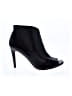 Halogen 100% Leather Black Ankle Boots Size 10 - photo 1