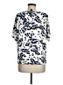 St. John Ivory Short Sleeve Blouse Size M - photo 2