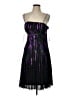 JS Collections 100% Polyester Purple Cocktail Dress Size 10 - photo 1