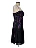 JS Collections 100% Polyester Purple Cocktail Dress Size 10 - photo 4