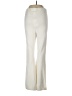 Monki 100% Polyester Ivory Dress Pants Size L - photo 2