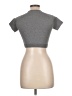 Unbranded Gray Short Sleeve Top Size L - photo 2