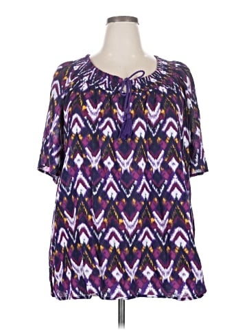 Catherines Short Sleeve Blouse (view 1)