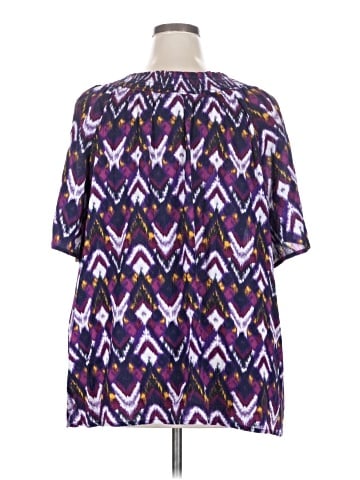Catherines Short Sleeve Blouse (view 2)