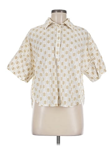 Ann Taylor LOFT Short Sleeve Blouse (view 1)