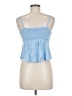 Mine 100% Rayon Blue Tank Top Size M - photo 2