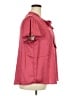 Torrid Burgundy Short Sleeve Blouse Size 2X Plus (2) - photo 4