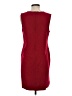 Gap Solid Burgundy Casual Dress Size S - photo 2