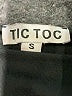Tic : Toc Solid Black Swimsuit Top Size S - photo 3