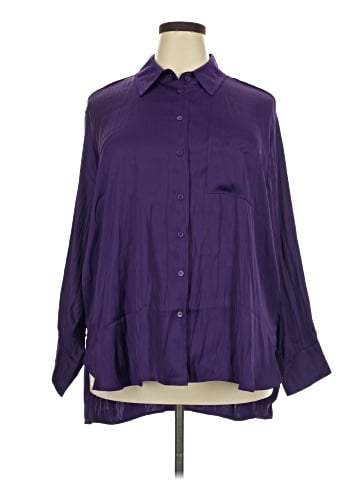 Lane Bryant 3/4 Sleeve Blouse - front