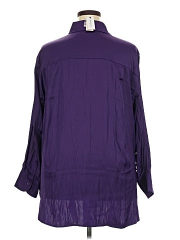 Lane Bryant 3/4 Sleeve Blouse - back
