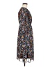 Christopher & Banks 100% Polyester Paisley Blue Casual Dress Size M (petite) - photo 4