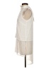 BCBGeneration 100% Rayon Ivory Sleeveless Button-Down Shirt Size XS - photo 5