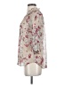 Bellatrix 100% Polyester Floral Ivory 3/4 Sleeve Blouse Size XS - photo 5