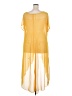 Cha Cha Vente Yellow Short Sleeve Blouse Size 3X - photo 2