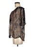 Bellatrix 100% Polyester Gray Short Sleeve Blouse Size M - photo 5