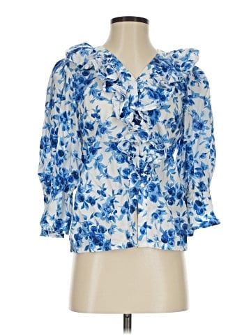mille Resort & Travel 3/4 Sleeve Blouse (view 1)