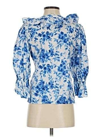 mille Resort & Travel 3/4 Sleeve Blouse (view 2)