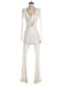 Lulus White Jumpsuit Size XS - photo 1