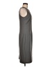 Chadwicks Solid Gray Casual Dress Size 6 (tall) - photo 4